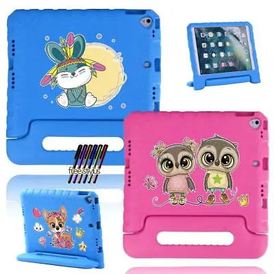 New Kids EVA Stand Cover Case For Apple IPad 9th Generation 10.2 Inch 2021 +Pen • £12.96
