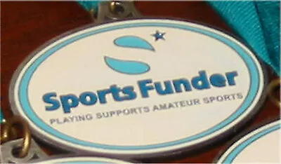 $7.38 • Buy 1 SPORTS FUNDER MEDALLION MEDAL PARTICIPATION FUNDS AMATURE SPORTS 2010 Olympics