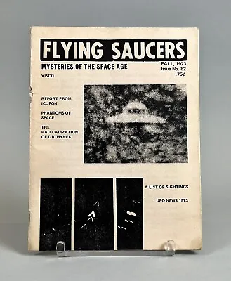 Flying Saucers Mysteries Of The Space Age Fall 1973 UFO Project Ufology Bluebook • $20
