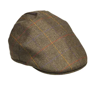 Laksen Grouse Collection Balmoral Tweed Cap • £59.99