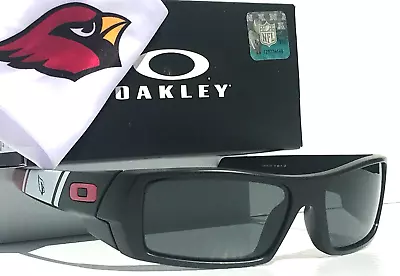 NFL Oakley Gascan AZ CARDINALS Matte Black POLARIZED Galaxy Black Sunglass 9014 • $128.87