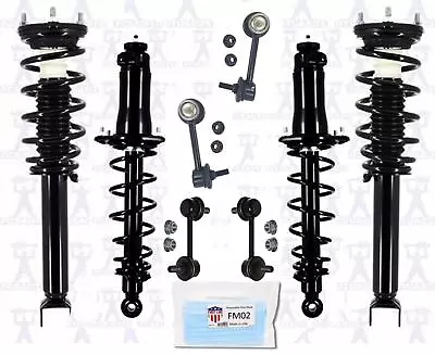 Front & Rear Monotube Performance Strut Assembly & Links For 2004-2008 Mazda RX8 • $535