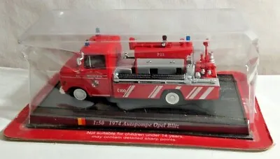 £6.50 • Buy Del Prado Fire Engines 1:50 Scale 1974 Autopompe Opel Blitz Mouscron Sealed Pack