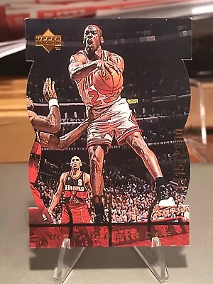 1998 Upper Deck MJx Timepieces #98 Michael Jordan Red Parallel #’d 1315/2300 • $2.25