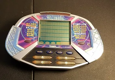 £9.57 • Buy 2000 Tiger Electronics Who Wants To Be A Millionaire Electronic Handheld Game