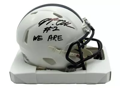 Marcus Allen Signed/Inscr Penn State Speed Mini Football Helmet JSA 167370 • $87