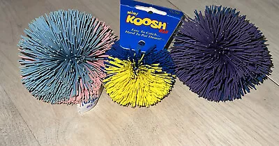 Vintage 90s Koosh Lot  Of  3 Balls One New With Tags • $24.99