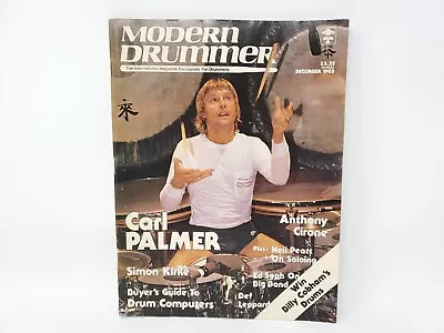 Emersonlake And Palmer Modern Drummer Magazine December 1983 Carl Palmer Cove • $9.99