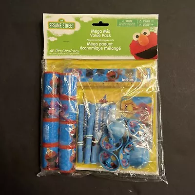 SESAME STREET Stars FAVOR PACK (48pc) ~ Birthday • $9.19