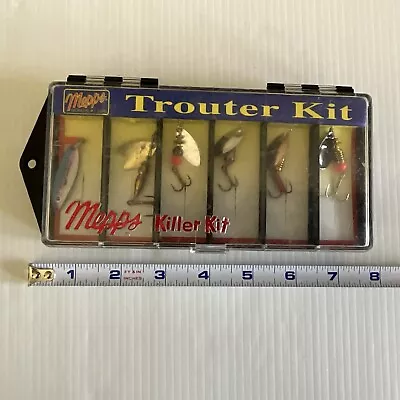 MEPPS Killer Kit Trouter Kit 6 Fishing Lures W Case Mint A+ • $32.29