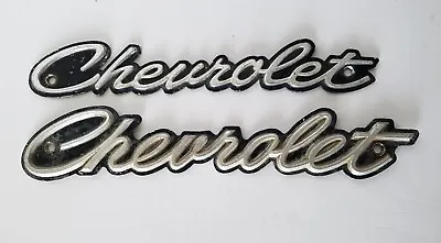$37.50 • Buy Vintage Chevrolet Grille Emblems Nameplates 1960s 1970s ? Chevy