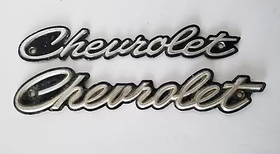 $37.50 • Buy Vintage Chevrolet Grille Emblems Nameplates 1960s 1970s ? Chevy
