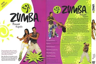 143d New Sealed Dvd Region 4 Zumba Power Rapido  • $29