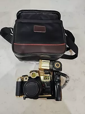 Vintage Canon Q8200 Camera W/ Case 35mm Film Tested & Working New • $90