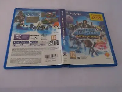 PlayStation All Stars Battle Royale - Sony PlayStation Vita PS Vita - PAL - Case • $33.44