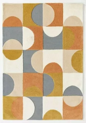 CHICAGO - SUNNY GOLD New Modern Floor Rug Carpet Mat FREE DELIVERY  • $346.50