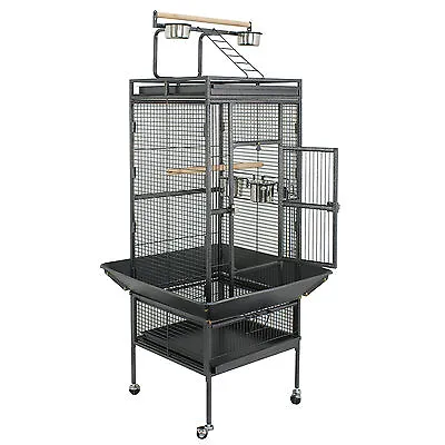Bird Parrot Finch Cage Macaw Best Pet Bird Supply 61'' Large Bird Cage Play Top  • $111.58