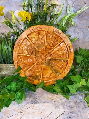 Pagan Wheel Of The Year Pagan Wall Plaque Wiccan Altar  • £44.95