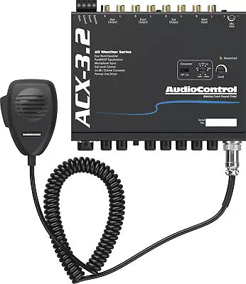 AudioControl ACX-3.2 All-weather Equalizer & Crossover + Mic • $445.47