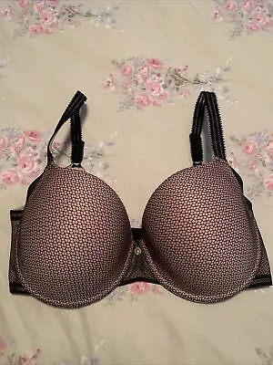 Chantelle Size 34DDD Saint Michel Smoothing Back Black Smoothing Bra NWOT • $19.99