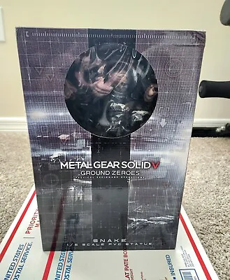 Metal Gear Solid V Ground Zeroes BIG BOSS Snake 1/6 Scale LE Figure GECCO NEW RD • $499.99