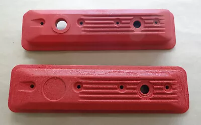 92 LT1 Corvette Aluminum Rocker Arm Valve Covers RED 05836 • $220