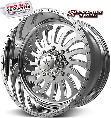 American Force Flex SS8 Polished 24 X11 Truck Wheels Rims 8 Lug (Set Of 4) • $4020.40