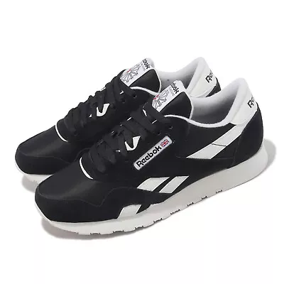 Reebok CL Nylon Core Black Footwear White Men LifeStyle Casual Shoes GY7231 • $128.70