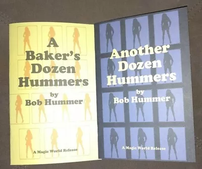 25 Hummers By Bob Hummer (Two Book Lot Of Mentalism Impromptu Magic) • $25