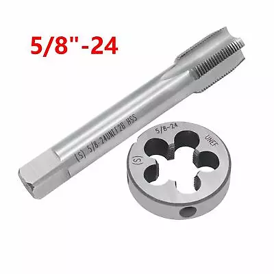 New 5/8 -24 Tap And Die Set UNF HSS Right Hand Threading Gunsmithing 5/8  X 24 • $18.48