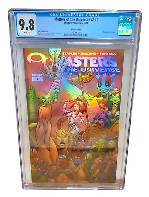 Masters Of The Universe #1 ~ CGC 9.8 NM/MT Vol 2 ~ Holofoil Variant • $134.19