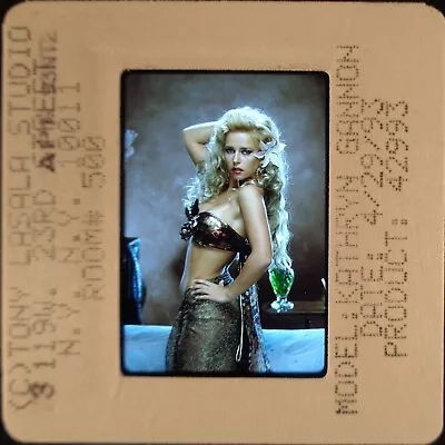 Tl6-435 Marilyn Starr High Society Mag Orig Tony Lasala 35mm Color Slide • $12