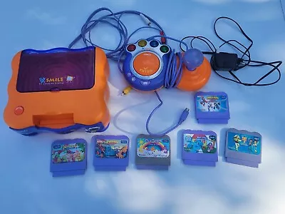 $60 • Buy V-Tech V.Smile Game Console Controller Game Lot