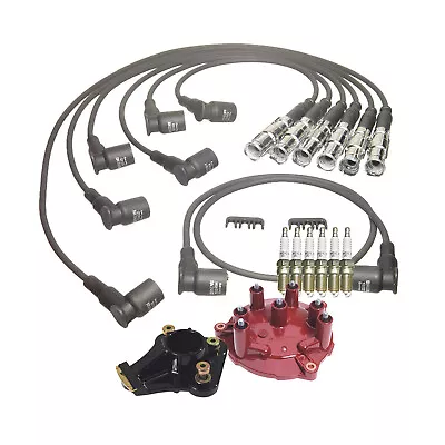 OEM Ignition Rotor Cap Spark Plug Wire Kit For Mercedes W201 W124 190E 300SE • $229.95