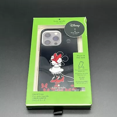 Minnie Mouse Kate Spade X Disney IPhone 14 PRO MAX Liquid Phone Case Opened • $24.99