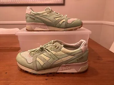 Diadora X Feature N9000 Pistachio Ice Cream Men's Running Shoe Size 10 Pre-owned • $79