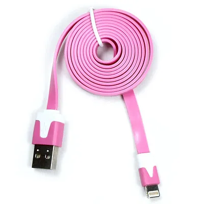 Wholesale 100PCS 3Ft Pink USB Charging Sync Cable Cord For IPhone 13 12 11 X 8 • $45.85