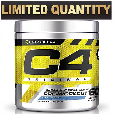 Cellucor C4 Id 60 Serves Serve Pre Workout C4 Original Energy Creatine • $59.90