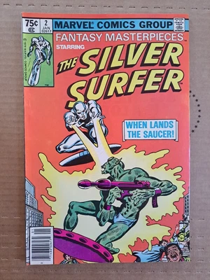 $1 • Buy Marvel Fantasy Masterpieces #2 Silver Surfer 1980 BEAUTIFUL GRADE CGC READY 