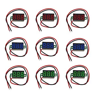 0.36 Inch 2 Wire 0.36  LED Micro Digital Tube DC 2.7V-30V Voltage Meter With ... • $18.29