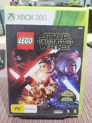 Lego Star Wars The Force Awakens Xbox 360 PAL Complete Game No Manual Free Post • $12.49