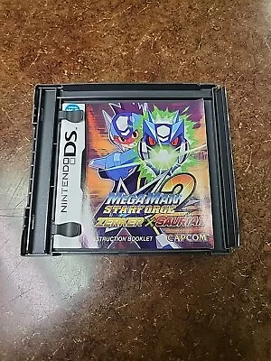 Mega Man Star Force 2 Zerker X Saurian (Nintendo DS) MANUAL ONLY • $29.99