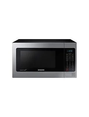 SAMSUNG 1.1 Cu Ft Countertop Microwave Oven W/ Grilling Element Ceramic Enam... • $206.83