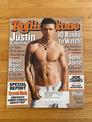 Vintage Rolling Stone Magazine Issue 914 Jan 23 2003 Justin Timberlake Boy Band • $9.99