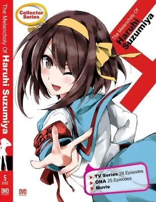 The Melancholy Of Haruhi Suzumiya Season 1-2 DVD (Anime) English Dub • $27.89