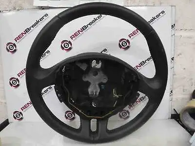 Renault Clio MK3 2005-2012 Steering Wheel Cruise Control Leather 8200344082 • £50