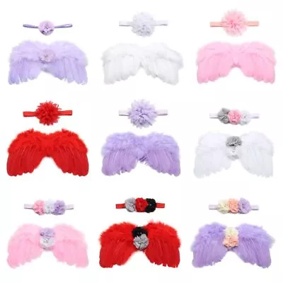 For Infants Newborn Photography Accessories Baby Photo Props Angel Wing • £3.24