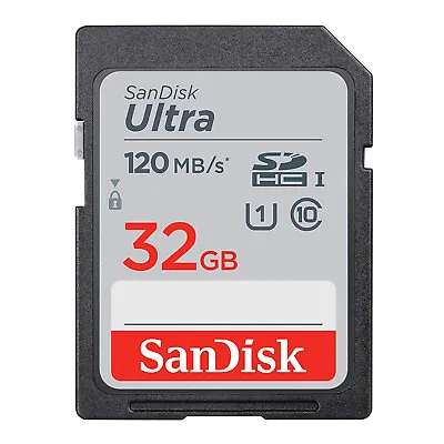 SanDisk 32GB Ultra UHS-I SDXC Memory Card • $7.40