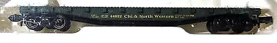 N Scale Con-Cor  Chicago North Western 50'  Flatcar #44022 NIB / J4 • $11.11