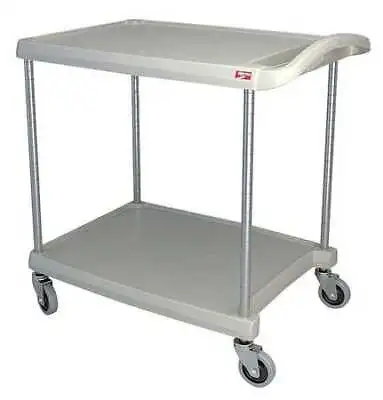 Metro My2030-24G Utility Cart With Lipped Plastic Shelves Polymer (Shelf) • $204.99